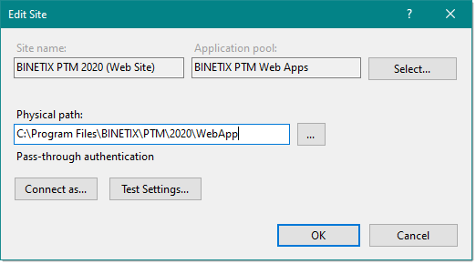 ptm_setup_iis_website_settings